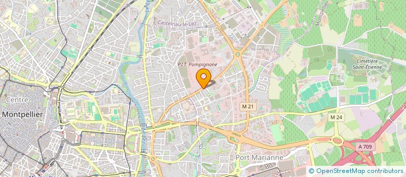 localisation de l'entreprise MADAME AUDREY LIBERT à MONTPELLIER