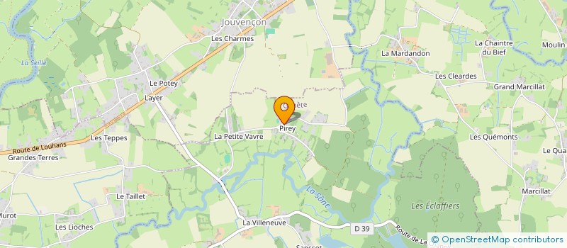 localisation de l'entreprise MADAME AUDREY LIOTARD  LA GENETE