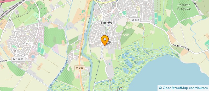 localisation de l'entreprise MADAME AUDREY LITZENBOURGER à LATTES