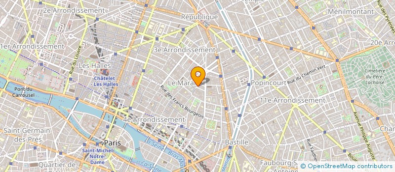 localisation de l'entreprise MADAME AUDREY LOMENECH  PARIS