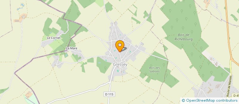 localisation de l'entreprise MADAME AUDREY LONGE  GRESSEY