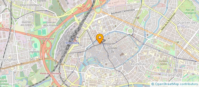 localisation de l'entreprise MADAME AUDREY LORANG  STRASBOURG