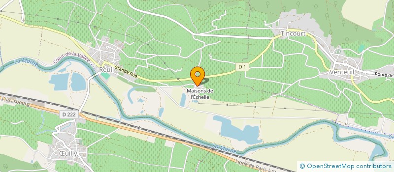 localisation de l'entreprise MADAME AUDREY LOUAGE  COEUR-DE-LA-VALLEE