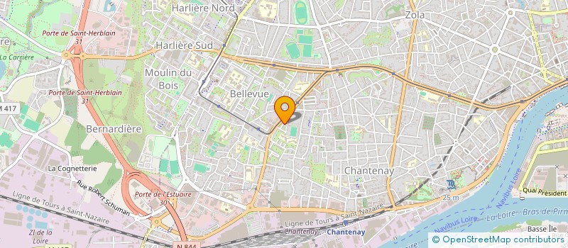 localisation de l'entreprise MADAME AUDREY LOVAL à NANTES