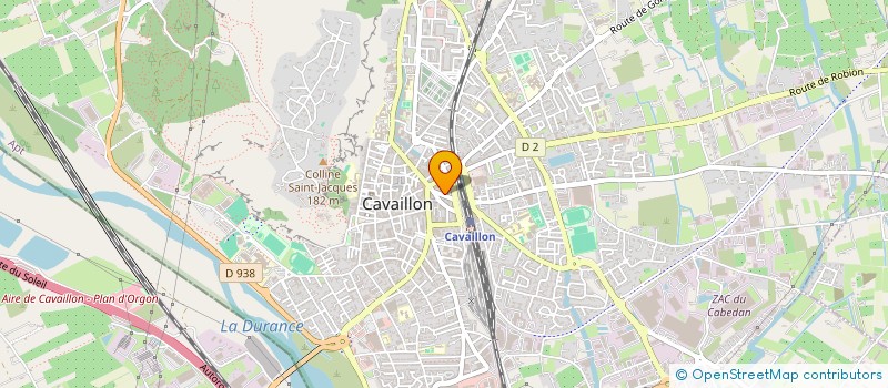 localisation de l'entreprise MADAME AUDREY LUCK  CAVAILLON