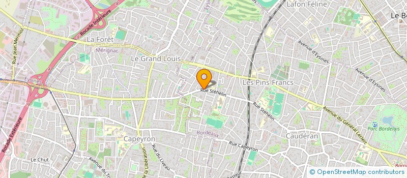 localisation de l'entreprise MADAME AUDREY LYNCH  BORDEAUX