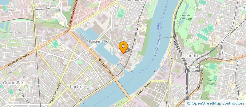 localisation de l'entreprise MADAME AUDREY MAGNAC  BORDEAUX