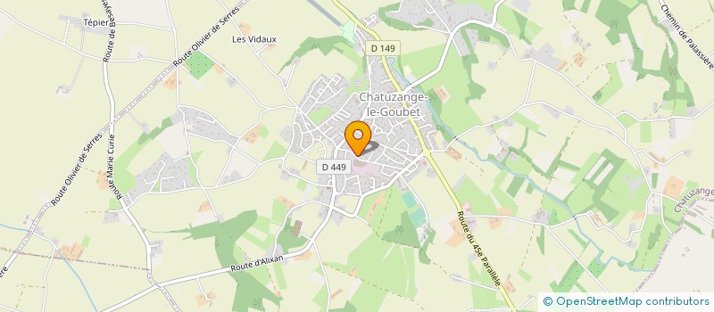 localisation de l'entreprise MADAME AUDREY MAGNAT  CHATUZANGE-LE-GOUBET