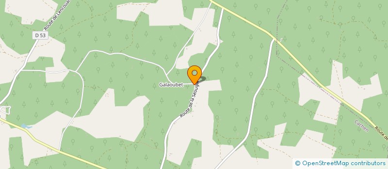 localisation de l'entreprise MADAME AUDREY MAISONNIER  CACHEN