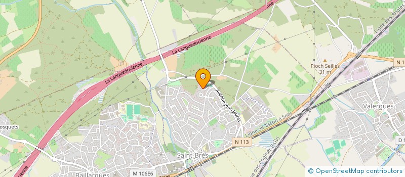 localisation de l'entreprise MADAME AUDREY MALAVIEILLE  SAINT-BRES