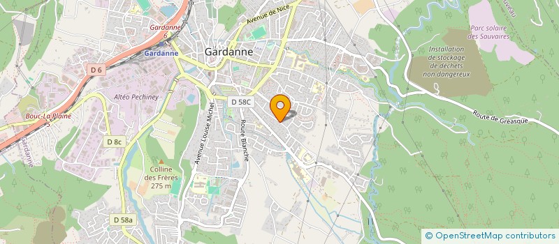 localisation de l'entreprise MADAME AUDREY MALECKI MANARA à GARDANNE