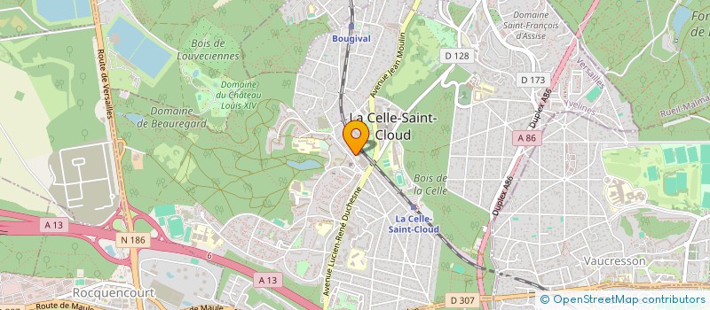 localisation de l'entreprise MADAME AUDREY MALET  HOUILLES