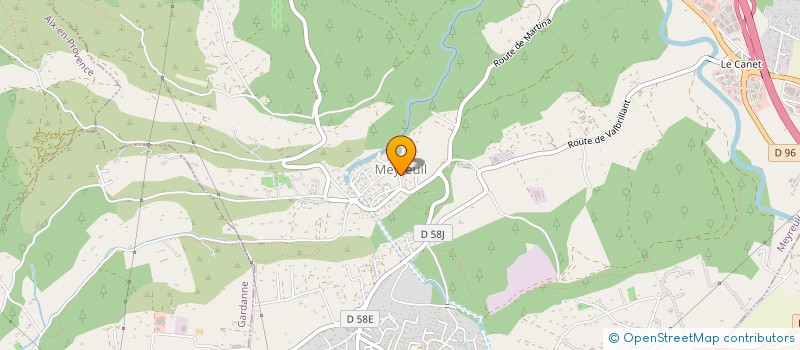 localisation de l'entreprise MADAME AUDREY MALTESE  MEYREUIL