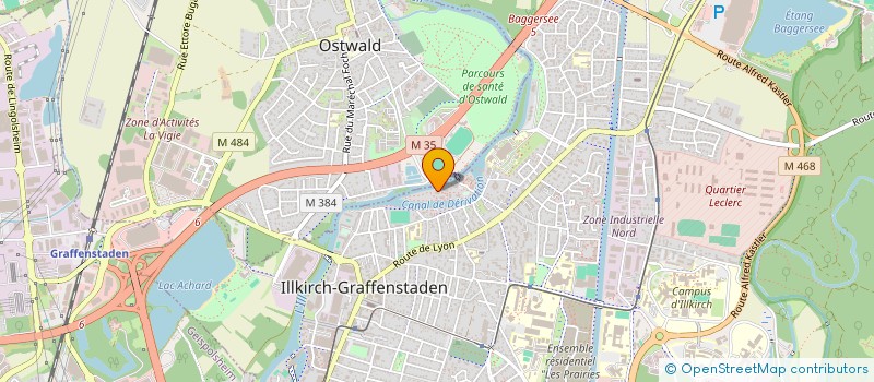 localisation de l'entreprise MADAME AUDREY MANIETTE  ILLKIRCH-GRAFFENSTADEN