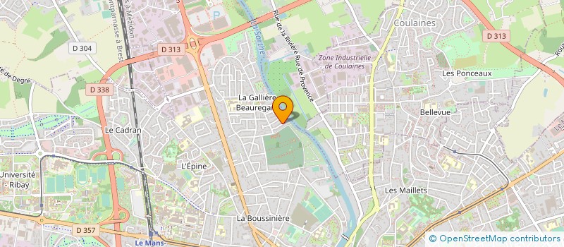 localisation de l'entreprise MADAME AUDREY MARECHAL  LE MANS