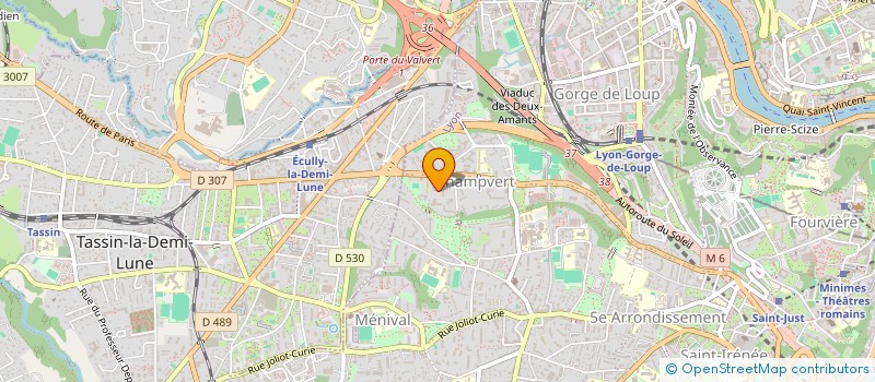 localisation de l'entreprise MADAME AUDREY MARIANNE  LYON