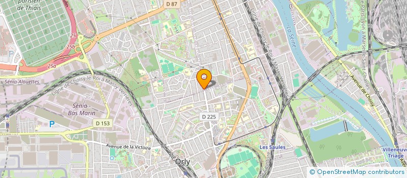 localisation de l'entreprise MADAME AUDREY MARIE-PAULE KOUTOUA  THIAIS