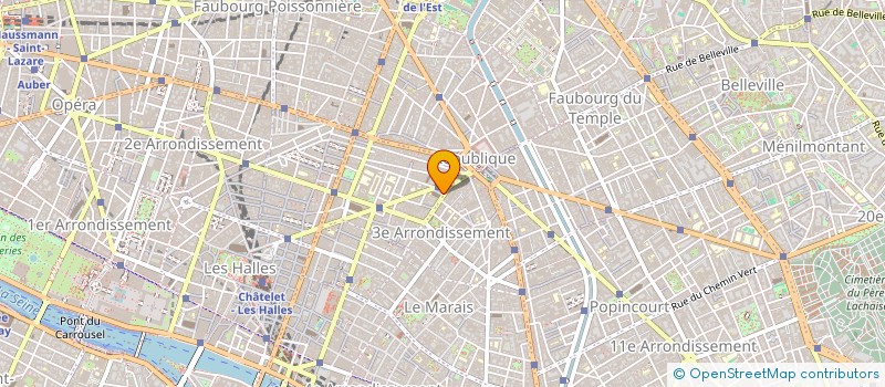 localisation de l'entreprise MADAME AUDREY MARIE ROSE PECOME à PARIS