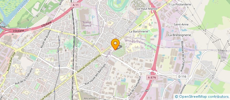 localisation de l'entreprise MADAME AUDREY MARIENKOFF  SAINT-BARTHELEMY-D'ANJOU