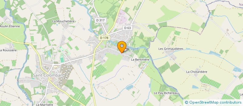 localisation de l'entreprise MADAME AUDREY MARIN-PACHE  SAINT-COLOMBAN