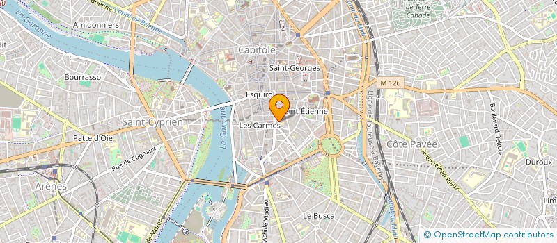 localisation de l'entreprise MADAME AUDREY MARLIEN  TOULOUSE