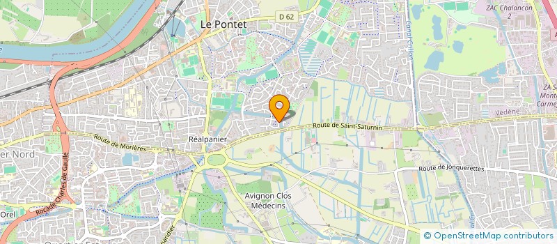 localisation de l'entreprise MADAME AUDREY MARTIN DE BOUDARD  LE PONTET