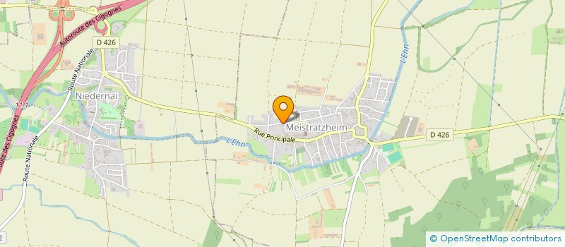 localisation de l'entreprise MADAME AUDREY MARTZ  MEISTRATZHEIM