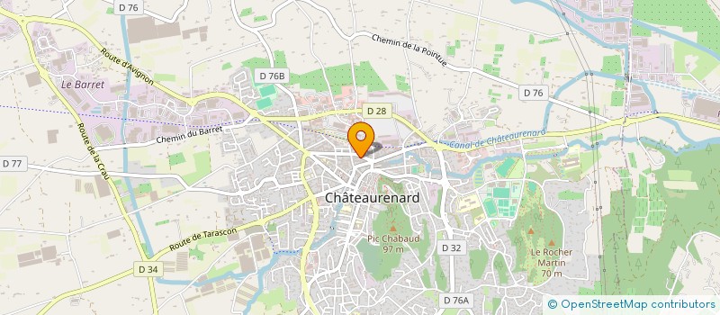 localisation de l'entreprise MADAME AUDREY MASCLEF à CHATEAURENARD