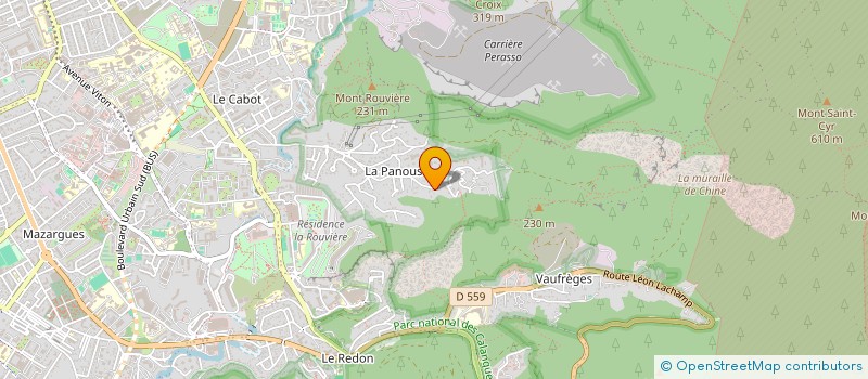 localisation de l'entreprise MADAME AUDREY MASSARI LETAILLEUR à MARSEILLE