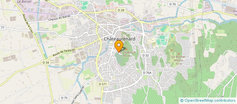 localisation de l'entreprise MADAME AUDREY MASSEBOEUF  CHATEAURENARD