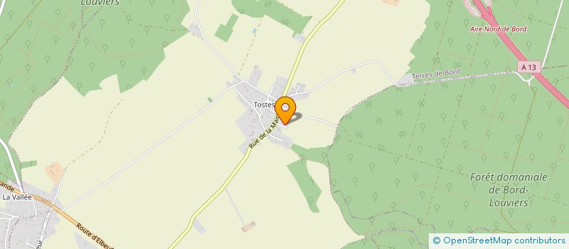 localisation de l'entreprise MADAME AUDREY MAUGE  TERRES DE BORD