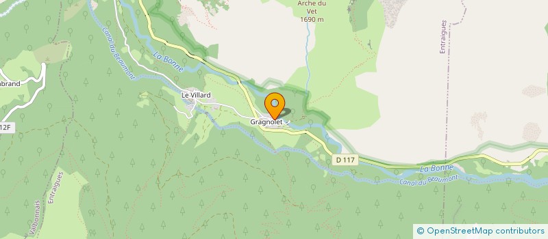 localisation de l'entreprise MADAME AUDREY MAURAIS  ENTRAIGUES