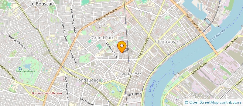 localisation de l'entreprise MADAME AUDREY MAUREL  BORDEAUX