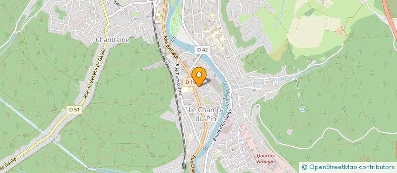 localisation de l'entreprise MADAME AUDREY MAUREL  EPINAL