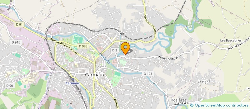 localisation de l'entreprise MADAME AUDREY MAZEL  SAINTE-GEMME