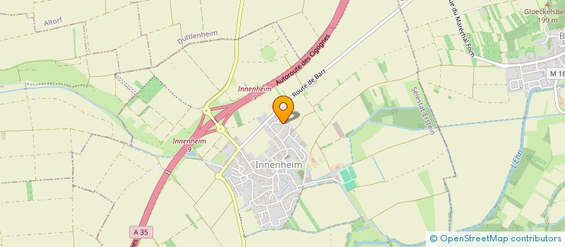 localisation de l'entreprise MADAME AUDREY MAZERAND  INNENHEIM