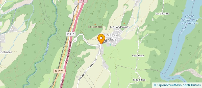 localisation de l'entreprise MADAME AUDREY MEDICI  SAINT-MARTIN-DE-LA-CLUZE