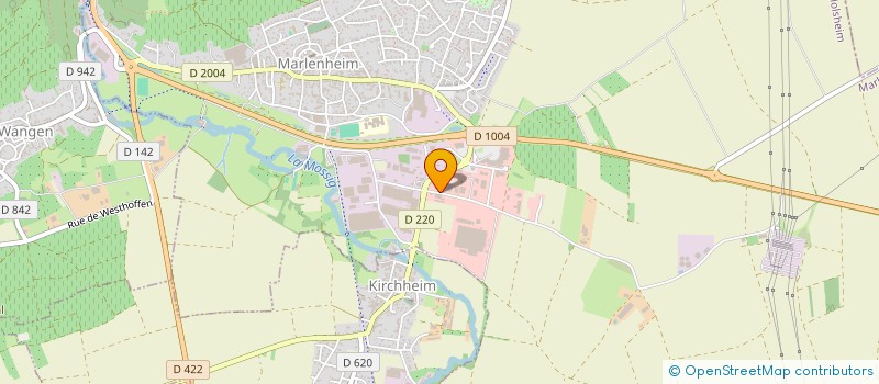 localisation de l'entreprise MADAME AUDREY MEIGEL  MARLENHEIM