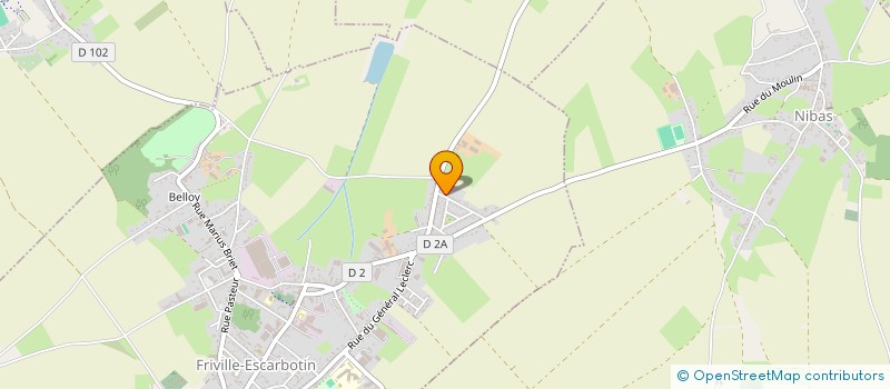 localisation de l'entreprise MADAME AUDREY MERESSE  FRIVILLE-ESCARBOTIN