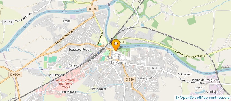 localisation de l'entreprise MADAME AUDREY MERLE  LESCURE-D'ALBIGEOIS