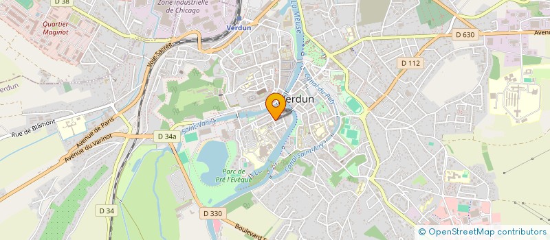 localisation de l'entreprise MADAME AUDREY MESMOUDI à VERDUN