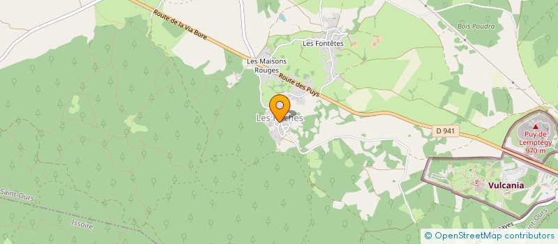 localisation de l'entreprise MADAME AUDREY MESTRE  SAINT-OURS