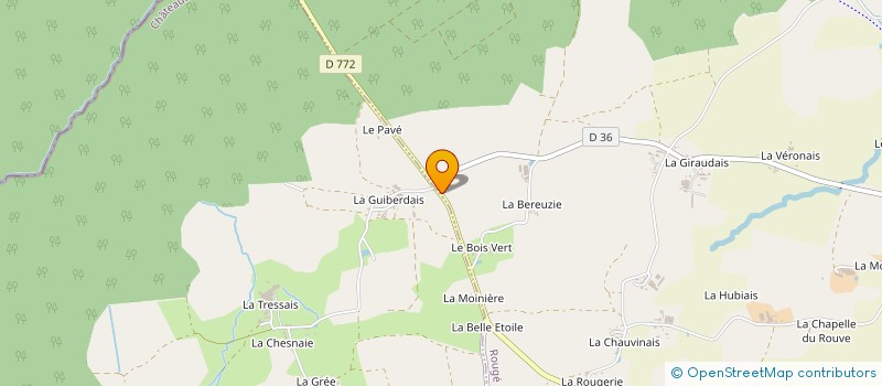 localisation de l'entreprise MADAME AUDREY METTIER  SAINT-AUBIN-DES-CHATEAUX