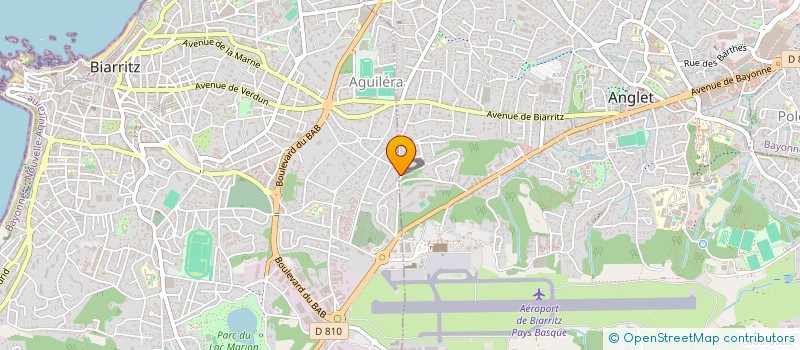 localisation de l'entreprise MADAME AUDREY METZ  BIARRITZ