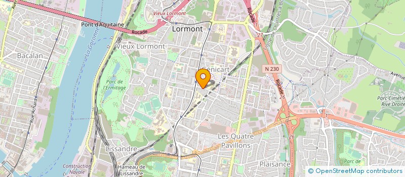 localisation de l'entreprise MADAME AUDREY MEUNIER  YVRAC