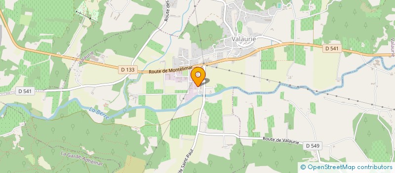 localisation de l'entreprise MADAME AUDREY MEY  VALAURIE