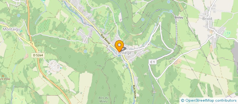 localisation de l'entreprise MADAME AUDREY MEYER-LAVIGNE  CONLIEGE