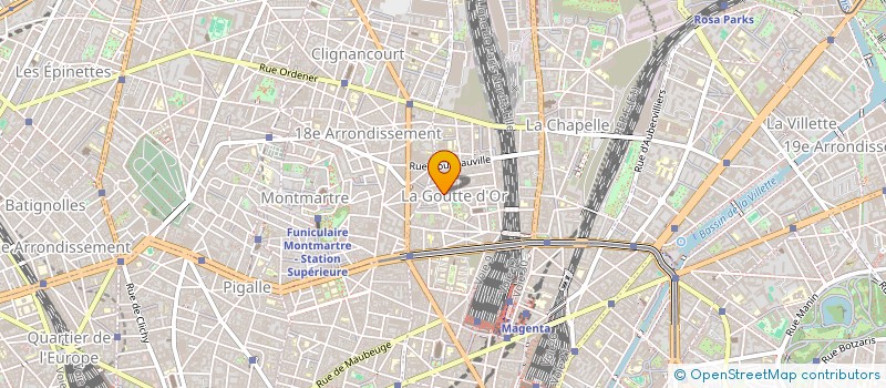 localisation de l'entreprise MADAME AUDREY MICHELLE YIMGA DJAMEN  PARIS