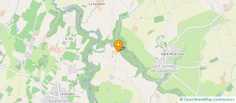 localisation de l'entreprise MADAME AUDREY MOLLA  LES TROIS-CHATEAUX