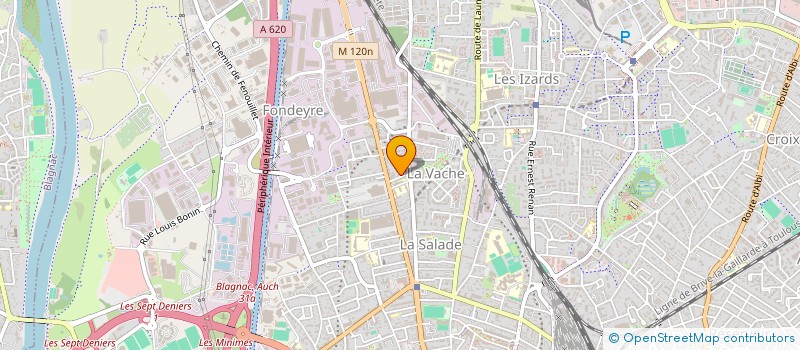 localisation de l'entreprise MADAME AUDREY MOMPO à TOULOUSE
